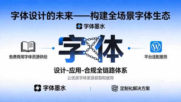 字体设计的未来——构建全场景字体生态